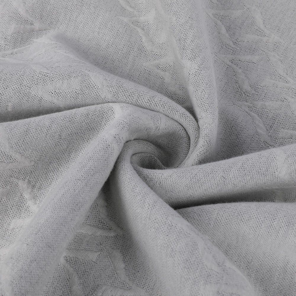 ระบายความสะดวกสบายและนุ่มสบายและเป็นมิตรกับผิวผ้าขนสัตว์ Jacquard Wool