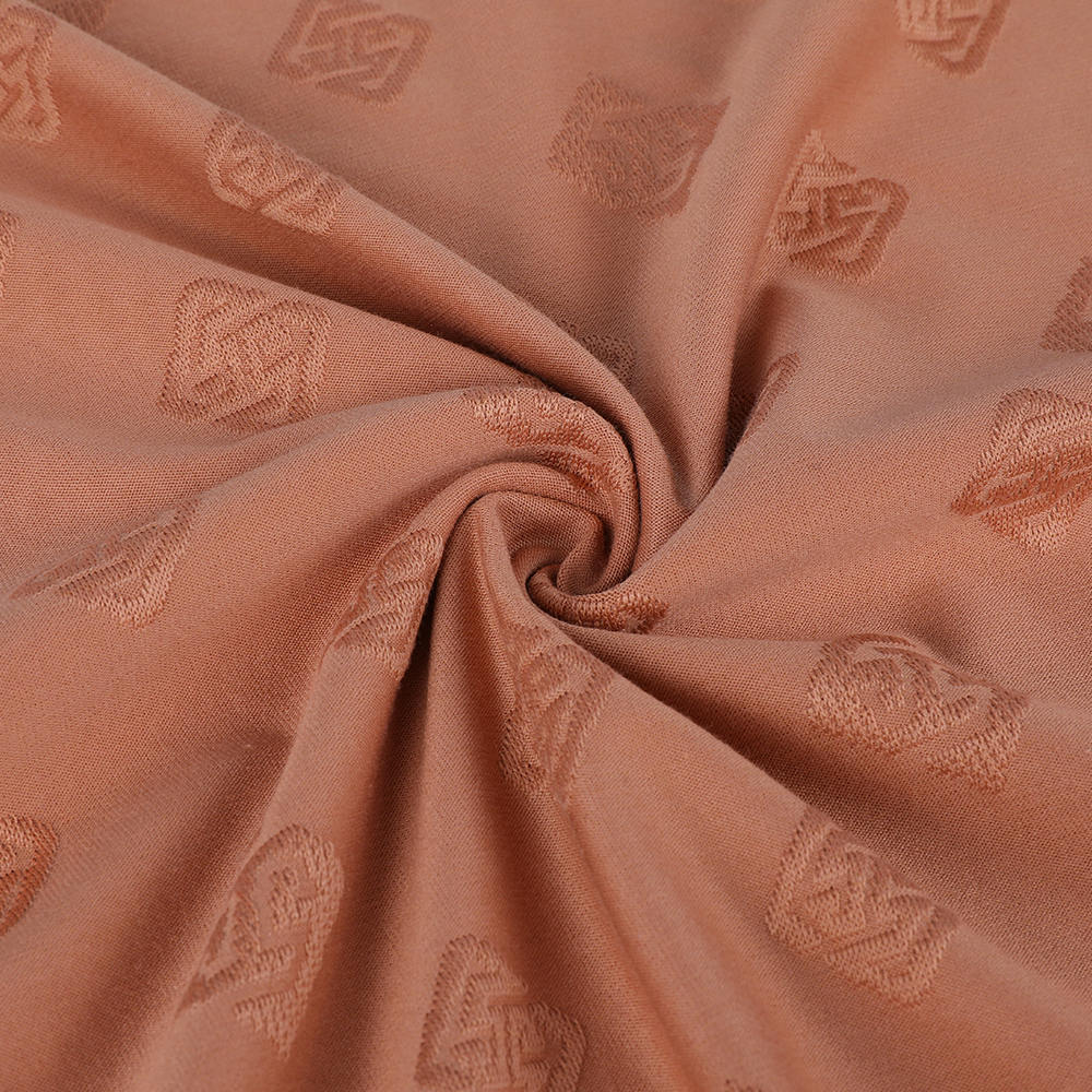 Jacquard Loop ที่เป็นมิตรกับสิ่งแวดล้อมถ่ายโอน 10/90 ผ้าฝ้ายผ้าไหม Mulberry