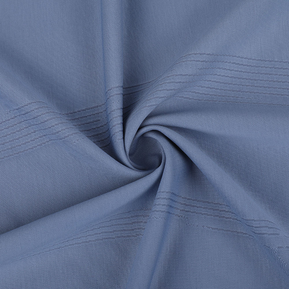 ผ้าฝ้ายทะเลขนาดใหญ่ด้านเดียว Jacquard Crisp Sea